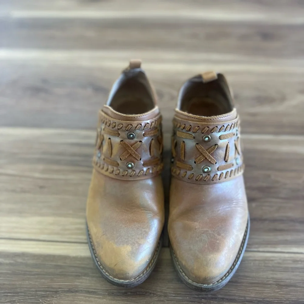 Circle G womens western ankle booties size 8.5